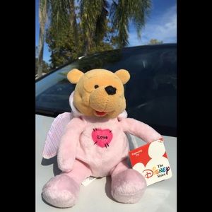 Valentine’s Day Winnie Pooh Angel Bean Bag Plush